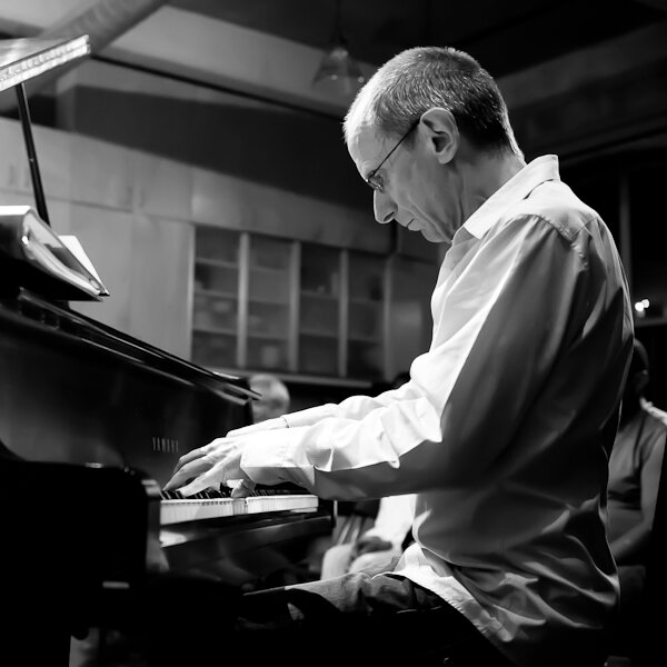 Paul Nagel at the piano